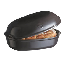Load image into Gallery viewer, Emile Henry Artisan Loaf Baker Charcoal 5 litres
