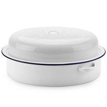 Load image into Gallery viewer, Falcon Enamel Roaster Oval White 30cm
