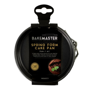 Bakemaster Heavy Duty Spring Form Tin 11cm Non-Stick