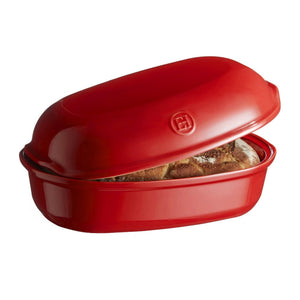 Emile Henry Artisan Loaf Baker Red 5 litres
