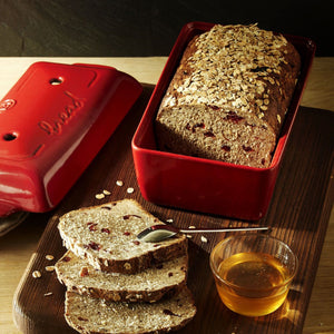 Emile Henry Bread Loaf Baker Small Red 1.8 litres
