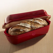 Load image into Gallery viewer, Emile Henry Bread Loaf Baker Large Red 4.5 litres
