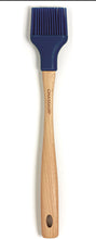 Load image into Gallery viewer, Chasseur Blue Silicone Utensil Set with Wooden Handle
