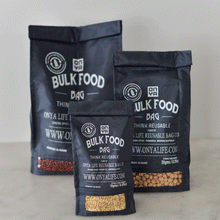 Load image into Gallery viewer, Onya Bulk Food Bag Starter Kit - Charcoal
