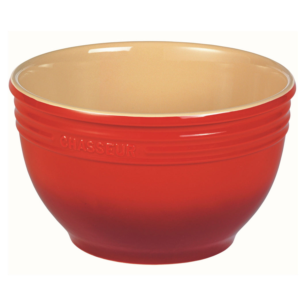 Chasseur Red Mixing Bowl Medium 3.5 litre