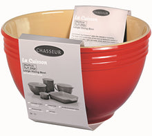 Load image into Gallery viewer, Chasseur Red Mixing Bowl Large 7 litre
