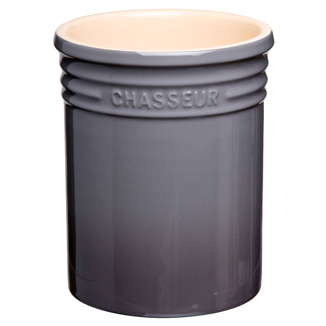Chasseur Caviar Black Utensil Jar