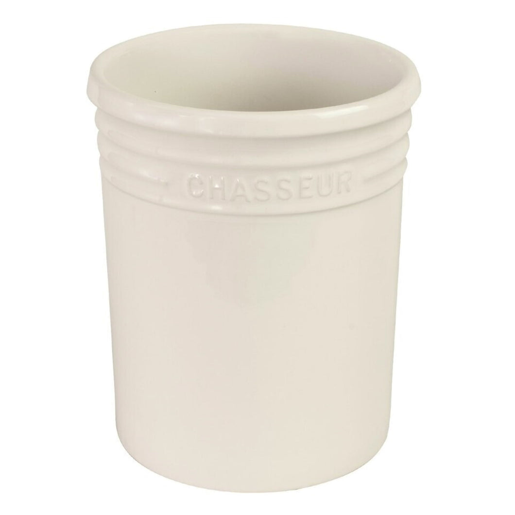 Chasseur Antique Cream Utensil Jar