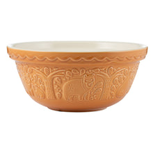 Load image into Gallery viewer, Mason Cash In The Forest Mixing Bowl Autumn ~ Bear 24cm Ochre
