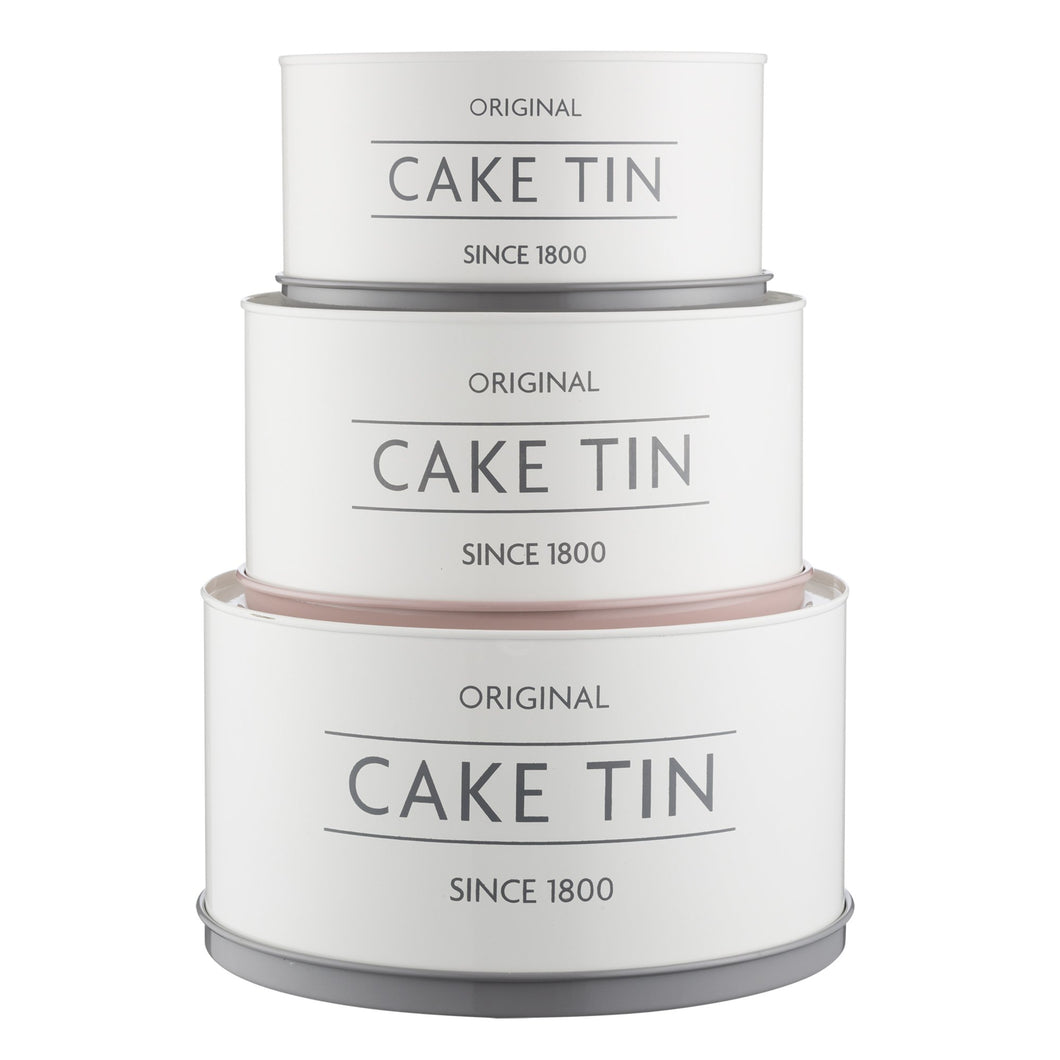 Mason Cash Innovative Kitchen Cake Tins Gift Set 3pce