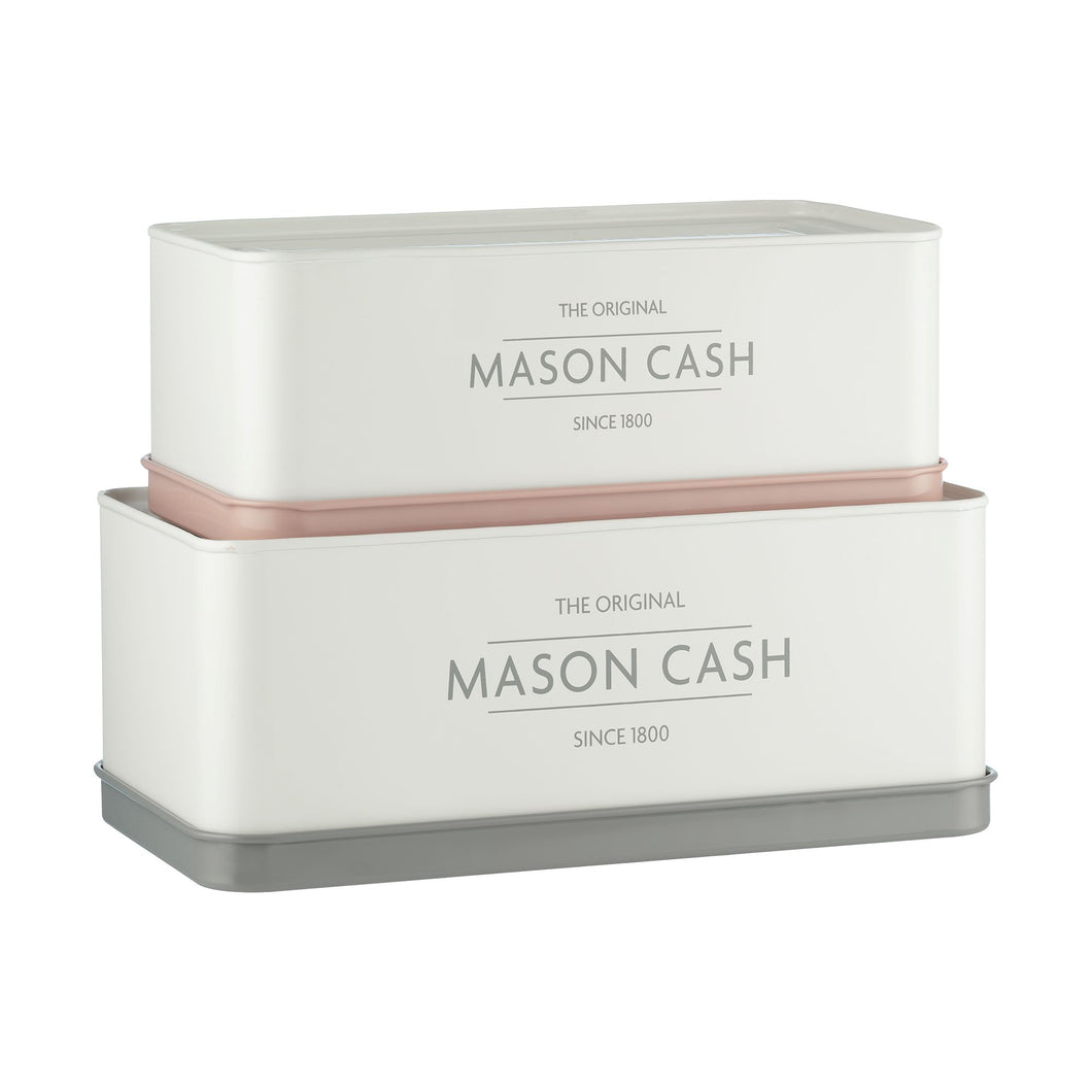 Mason Cash Innovative Kitchen Cake Tin Set Of 2 Rectangular