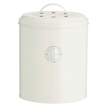 Load image into Gallery viewer, Typhoon Living Cream Compost Bin 2.5L
