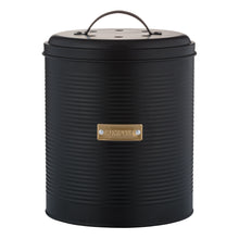 Load image into Gallery viewer, Typhoon Otto Black Compost Bin 2.5L
