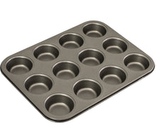 Load image into Gallery viewer, Bakemaster Non-Stick 12 cup Muffin Pan
