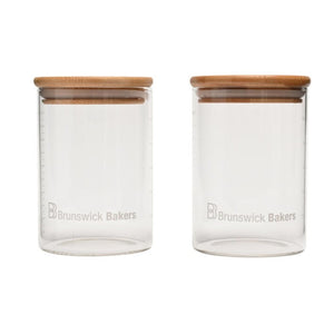 Brunswick Bakers Starter Jar 500ml Set of 2