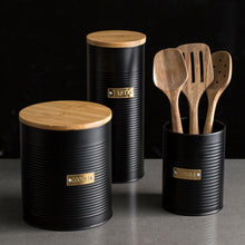 Load image into Gallery viewer, Typhoon Otto Black Utensil Holder
