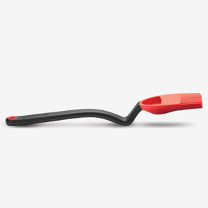 Red silicone pastry brush