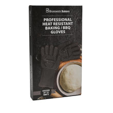 Load image into Gallery viewer, Brunswick Bakers Oven Gloves Professional Heat Resistant - Medium
