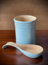 Load image into Gallery viewer, Chasseur Duck Egg Blue Utensil Jar
