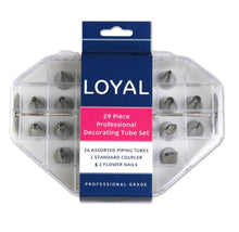 Load image into Gallery viewer, Loyal Piping Tips Set of 29 Stainless Steel
