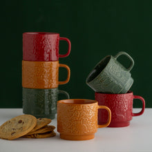 Load image into Gallery viewer, Mason Cash In The Forest Mug Ochre 300ml
