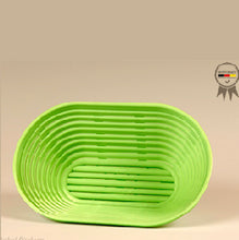 Load image into Gallery viewer, Banneton Plastic Oval 21 x 15cm 500g
