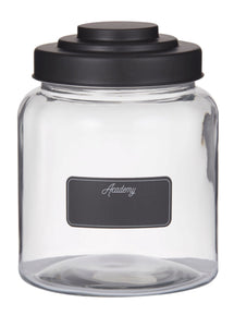 Academy Glass Jar with Blackboard Label