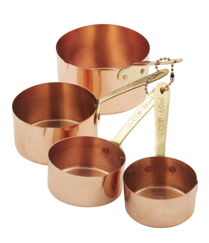 Measuring Cups, Copper Utensils