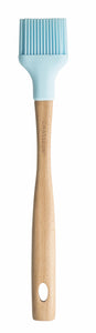 Chasseur Duck Egg Blue Silicone Basting Brush with Wooden Handle