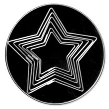 Load image into Gallery viewer, Loyal Cookie Cutter Stainless Steel Star Set of 6
