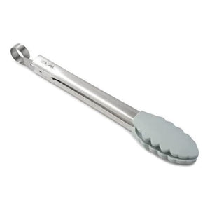 Zeal Classic Silicone Tongs - Sage Green, Duck Egg Blue, French Grey & Cream